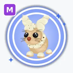 Eggnog Hare | Rare, Mega Neon | Adopt Me! — Roblox, лот №212626