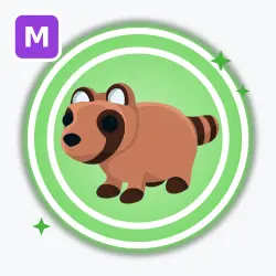 Tanuki | Uncommon, Mega Neon | Adopt Me! — Roblox, лот №212624