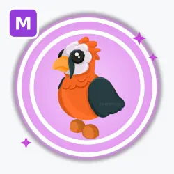 Lammergeier | Ultra Rare, Mega Neon | Adopt Me! — Roblox, лот №212631