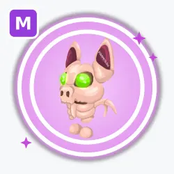 Skelebat | Ultra Rare, Mega Neon | Adopt Me! — Roblox, лот №212639