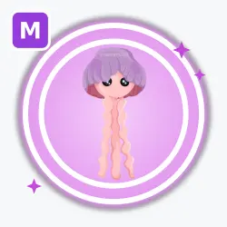 Jellyfish | Ultra Rare, Mega Neon | Adopt Me! — Roblox, лот №212648