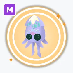 Squid | Legendary, Mega Neon | Adopt Me! — Roblox, лот №212653