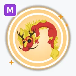 Dancing Dragon | Legendary, Mega Neon | Adopt Me! — Roblox, лот №212662