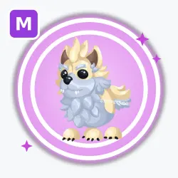 Dire Wolf | Ultra Rare, Mega Neon | Adopt Me!