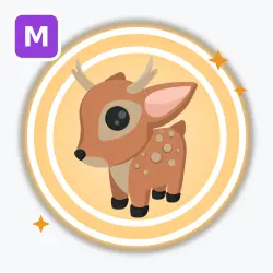 Fallow Deer | Legendary, Mega Neon | Adopt Me! — Roblox, лот №212672