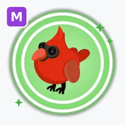 Red Cardinal | Uncommon, Mega Neon