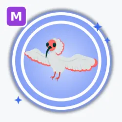Ibis | Rare, Mega Neon | Adopt Me! — Roblox, лот №212692