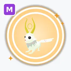 Goldhorn | Legendary, Mega Neon | Adopt Me! — Roblox, лот №212694