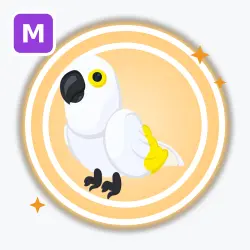 White Amazon | Legendary, Mega Neon | Adopt Me! — Roblox, лот №212697