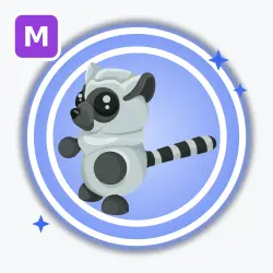 Ring-tailed Lemur | Rare, Mega Neon | Adopt Me! — Roblox, лот №212702