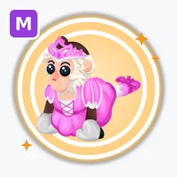 Princess Capuchin Monkey | Legendary, Mega Neon | Adopt Me! — Roblox, лот №212719