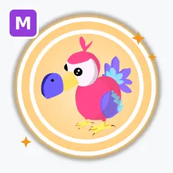 Dodo | Legendary, Mega Neon | Adopt Me! — Roblox, лот №212715