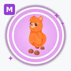 Alpaca | Ultra Rare, Mega Neon | Adopt Me! — Roblox, лот №212717