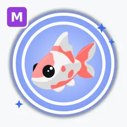 Koi Carp | Rare, Mega Neon | Adopt Me! — Roblox, лот №212721