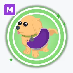 Therapy Dog | Uncommon, Mega Neon | Adopt Me! — Roblox, лот №212729
