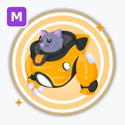 Mecha Meow | Legendary, Mega Neon | Adopt Me! — Roblox, лот №212734
