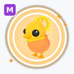 Sunrise Duckling | Legendary, Mega Neon | Adopt Me! — Roblox, лот №212735