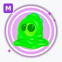 Slime | Ultra Rare, Mega Neon | Adopt Me! — Roblox, лот №212737