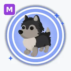 Husky | Rare, Mega Neon | Adopt Me! — Roblox, лот №212745