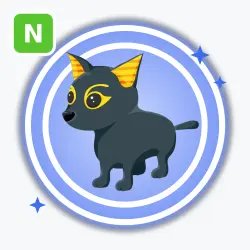 Abyssinian Cat | Rare, Neon | Adopt Me!