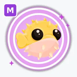 Puffer Fish | Ultra Rare, Mega Neon | Adopt Me!