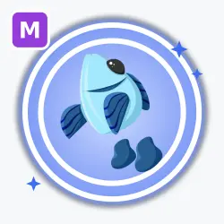 Feesh | Rare, Mega Neon | Adopt Me! — Roblox, лот №212757