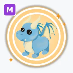 Diamond Dragon | Legendary, Mega Neon | Adopt Me! — Roblox, лот №212763