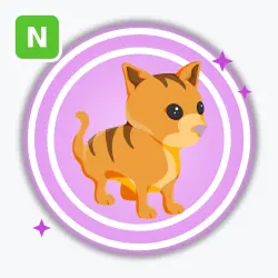 Ginger Cat | Ultra Rare, Neon | Adopt Me! — Roblox, лот №212773
