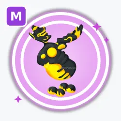 Magma Moose | Ultra Rare, Mega Neon | Adopt Me! — Roblox, лот №212771