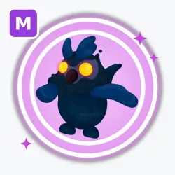 Nightmare Owl | Ultra Rare, Mega Neon | Adopt Me! — Roblox, лот №212774