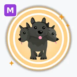 Cerberus | Legendary, Mega Neon | Adopt Me! — Roblox, лот №212776