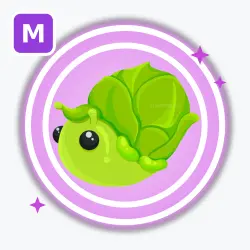 Sprout Snail | Ultra Rare, Mega Neon | Adopt Me! — Roblox, лот №212778