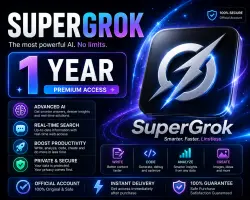 GROK AI | SUPER GROK | PERSONAL READY ACCOUNT ---365 DAYS
