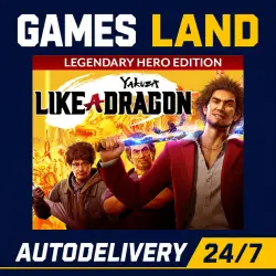 Yakuza: Like a Dragon (Legendary Hero Edition) | Steam Key | EUROPE | AUTO 24/7