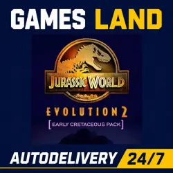 Jurassic World Evolution 2: Early Cretaceous Pack (DLC) | Steam key | GLOBAL | Auto delivery 24/7