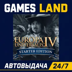 Europa Universalis IV Starter Edition 2024 | Steam | GLOBAL Кроме РФ/УК/РБ/СНГ | АВТОВЫДАЧА 24/7