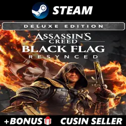 Assassin's Creed Black Flag Resynced | Steam | PO Bonuses | No Queue | + Bonus