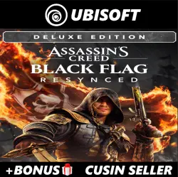 Assassin's Creed Black Flag Resynced | Ubisoft | PO Bonuses | No Queue | + Bonus