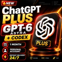24/7 | ChatGPT Plus | GPT-6 + Codex | 1 Month | Ready-to-Use Subscription