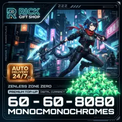 [AUTO 24/7] Zenless Zone Zero Monochromes Top-Up by UID | GLOBAL | Worldwide