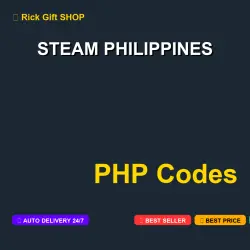 [AUTO 24/7] Steam Gift Card Philippines Region ₱