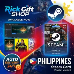 [AUTO 24/7] Steam Gift Card Philippines Region ₱