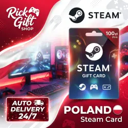 [AUTO 24/7] Steam Gift Card Poland Region zł
