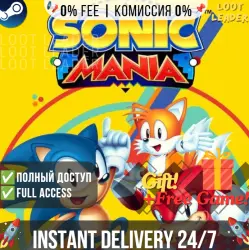 Sonic Mania / Steam Account / Full Access / Instant Delivery 24/7