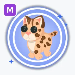 Leopard Cat | Rare, Mega Neon | Adopt Me! — Roblox, лот №212810