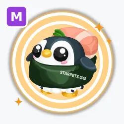 Sushi Penguin | Legendary, Mega Neon | Adopt Me! — Roblox, лот №212829