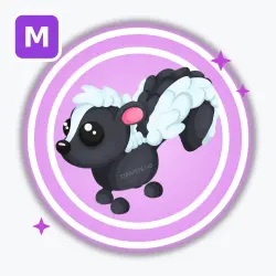 Skunk | Ultra Rare, Mega Neon | Adopt Me! — Roblox, лот №212827