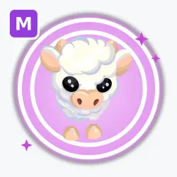 Angus Calf | Ultra Rare, Mega Neon | Adopt Me! — Roblox, лот №212839