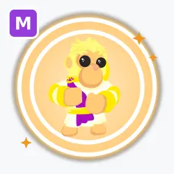 Emperor Gorilla | Legendary, Mega Neon | Adopt Me! — Roblox, лот №212834