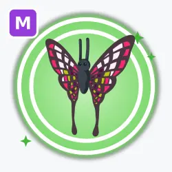2022 Uplift Butterfly | Uncommon, Mega Neon | Adopt Me! — Roblox, лот №212843